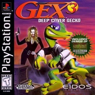 Cover of GEX3 on the PS1