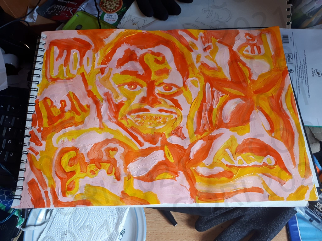 Painting of Robert Kool Bell by Gori